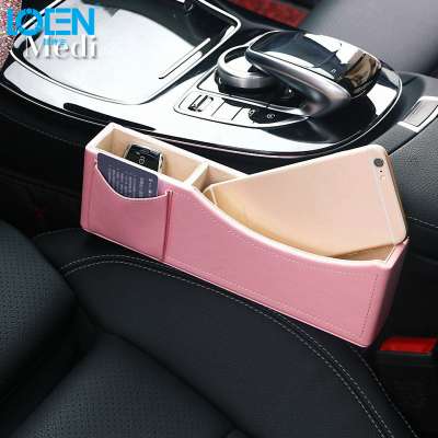 Hot Sale Car Seat Organizer Door Side Storage Box Car Side Pocket Catcher Auto Gap Catcher Five Colors