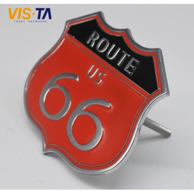 Manufatcture OEM Design Front Car Badge Production , Aluminum Car Grille Emblem Badges