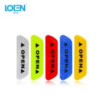 Car door anti collision warning safety 3m reflective Sticker